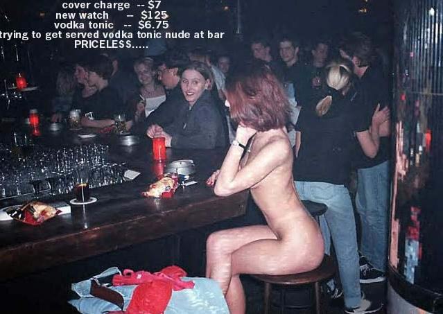 Naked at bar 01 Priceless pictures and videos